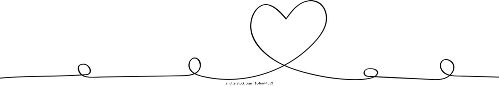 Black heart - outline drawing for an emblem or logo, illustration for creating a screensaver template. 
Icon for halloween holiday.