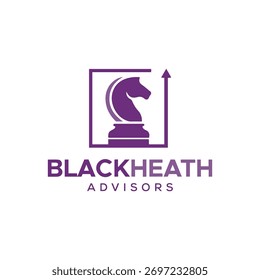 Design do logotipo do Black Heath Advisor