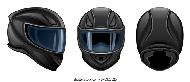 Black helmet