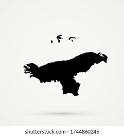 Ilustración del Mapa Black Het Hogeland