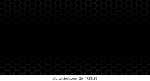 black hexagon material modern background eps 10