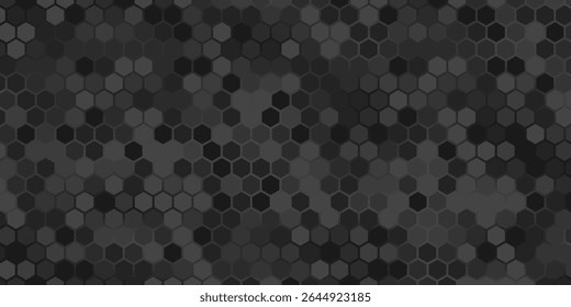 black hexagon material modern background eps 10