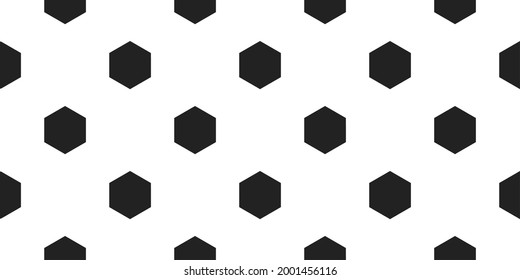 patrón de hexágono negro transparente en blanco.