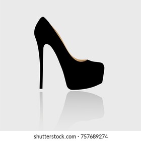 Black High Heel