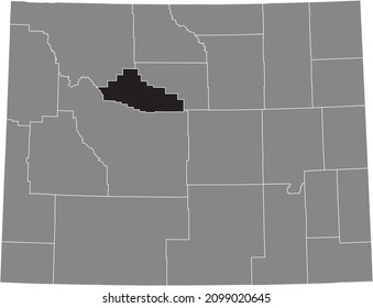 Washakie County Map Server Wyoming County Map Images, Stock Photos & Vectors | Shutterstock