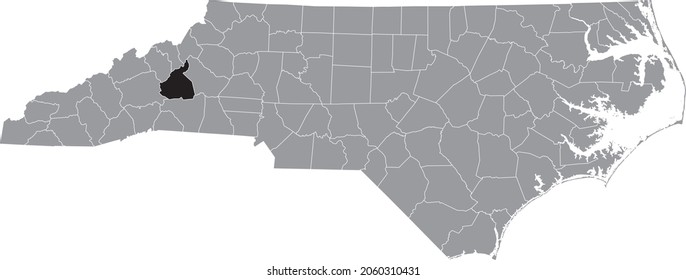 Mcdowell County Nc Map Mcdowell County Images, Stock Photos & Vectors | Shutterstock