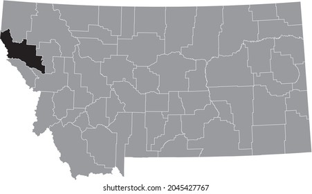 5,089 Map of montana cities Images, Stock Photos & Vectors | Shutterstock