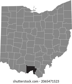 Map Of Southwest Ohio Ohio City Map Images, Stock Photos & Vectors | Shutterstock