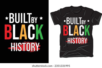Black History is an American History T-shirt Design Vector template. black history month shirt designs vector illustration, Black History Month Lover, Ready for, print Banner