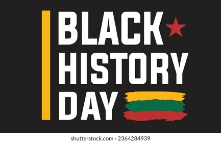 Black History Day T-Shirt Design