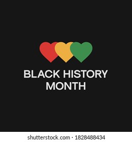 Black History Month 2020 Hearts