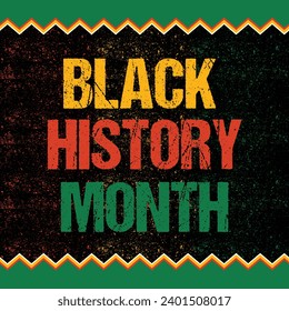 Black history month 2024. Vector African American History Designs set with text, poster, print, card, banner, background. black history month vector  illustration set. 
