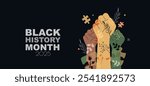 Black History Month 2025 banner.