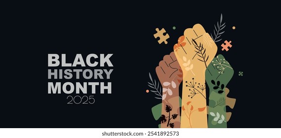 Banner Black History Month 2025.