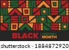 black history month flag