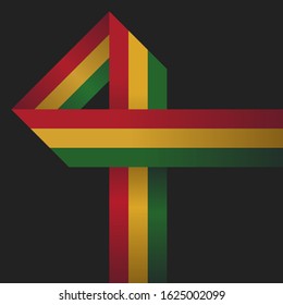 Black History Month. African American History. Celebrated annual. In February in United States and Canada. In October in Great Britain. Poster, card, banner, background. Vector illustration