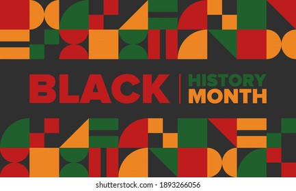 Black History Month African American History Stock Vector (Royalty Free ...