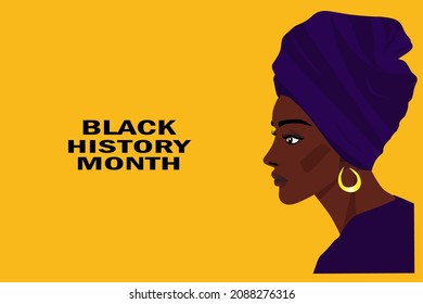 Black history month. African American history. Vector illustration.