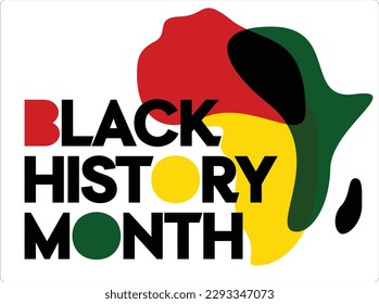 Black History Month. African American History. Poster, card, banner, background. Vector illustration