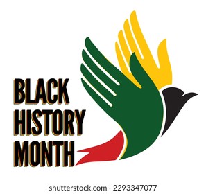 Black History Month. African American History. Poster, card, banner, background. Vector illustration