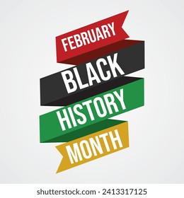 Black history month African American history celebration, African American History. Celebrated annual.