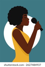 Black History Month Artist Illustration