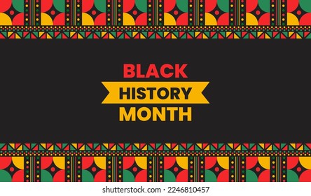 black history month background. black history month 2023 background. African American History or Black History Month. Celebrated annually in February in the USA and Canada. 