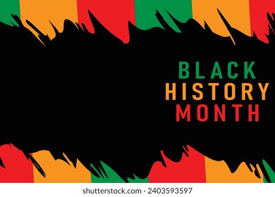 black history month background. black history month 2025 background. African American History or Black History Month. Celebrated annually in February in the USA, Canada. eps 10