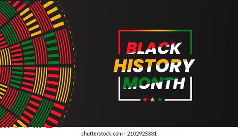 black history month background. African American History or Black History Month. Celebrated annually in February in the USA and Canada. black history month 2022