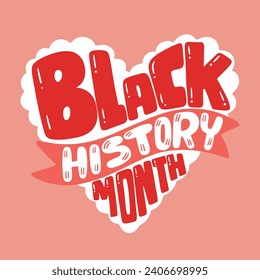 Black history month background. Black history month celebration. February. Cartoon Vector illustration design Template for Poster, Banner, Flyer, Post, Cover, Greeting, Card. African American History.