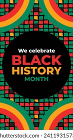 Black history month background. Black history month celebration. February. Cartoon Vector illustration design Template for Poster, Banner, Flyer, Post, Cover, Greeting, Card. African American History.