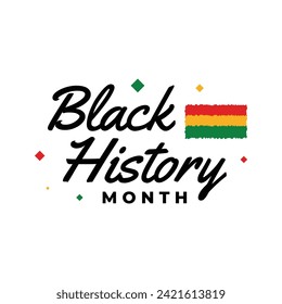 Black History Month Badge Design Collection