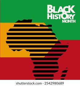 Black History Month - banner, background, poster