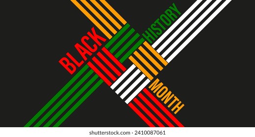 Black History Month box abstract background, black history month pattern background,Juneteenth vector gradient background. Black Lives Matter power pride fists, Poster, card, banner, background.