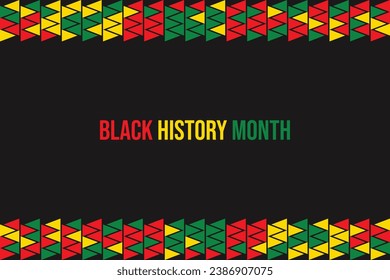 Black history month card design