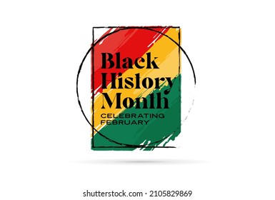 Black history month celebrate 2022. vector illustration design graphic Black history month 2022