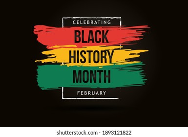 Black history month celebrate. vector illustration design graphic Black history month - Shutterstock ID 1893121822