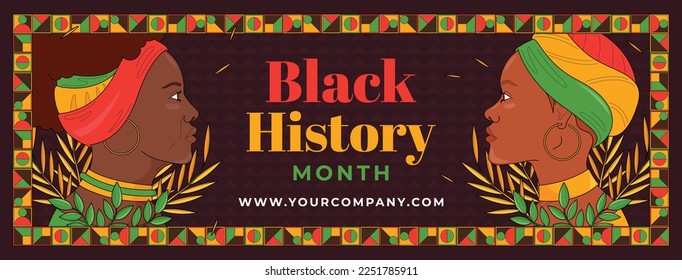 Black history month celebrate. vector illustration design graphic Black history month.