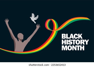 Black history month celebrate. Vector design for celebrating Black history month.