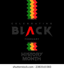 Black history month celebrate. vector illustration design graphic Black history month