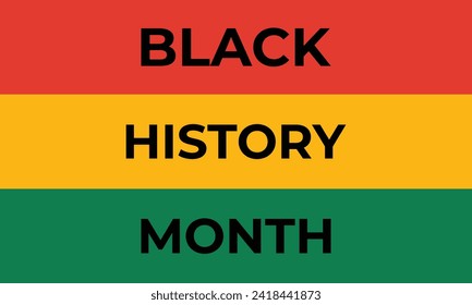 Black history month celebrate. Vector illustration design graphic Black history month. badge, Black history month creative design for social media ads, February.