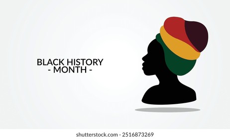 Black history month celebrate. vector illustration design graphic Black history month