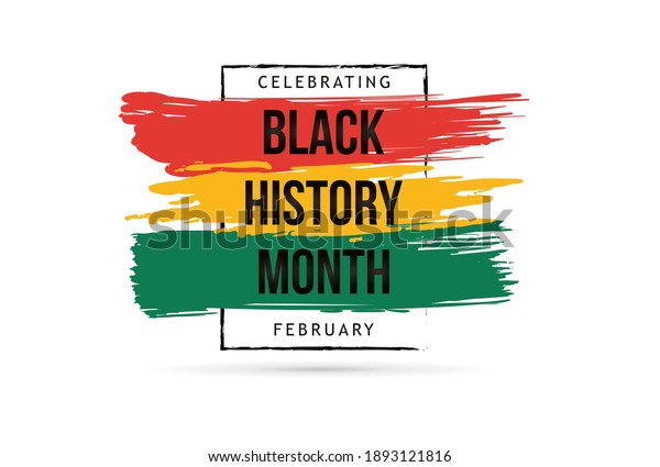 Black history month celebrate. vector\
illustration design graphic Black history\
month