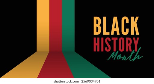 Black History Month, celebrating the black history
