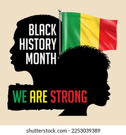 black history month celebration African nation