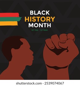 Black history month celebration. African American History.