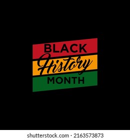 Black history month celebration illustration design illustration day