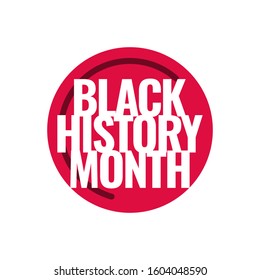 Black History Month Celebration Vector Template Design Illustration