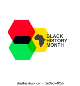 Black History Month Celebration Vector Template Design Illustration