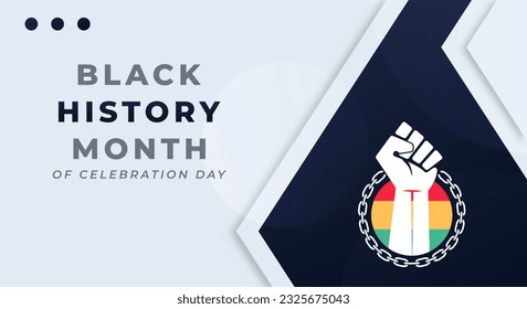 Black History Month Celebration Vector Design Illustration for Background, Poster, Banner, Advertising, Greeting Card